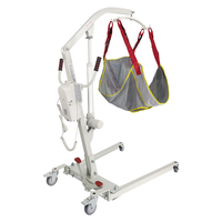 Lève-personne médical électrique et hydraulique manuel pour le transfert de patients paralysés, alités, âgés et handicapés à domicile