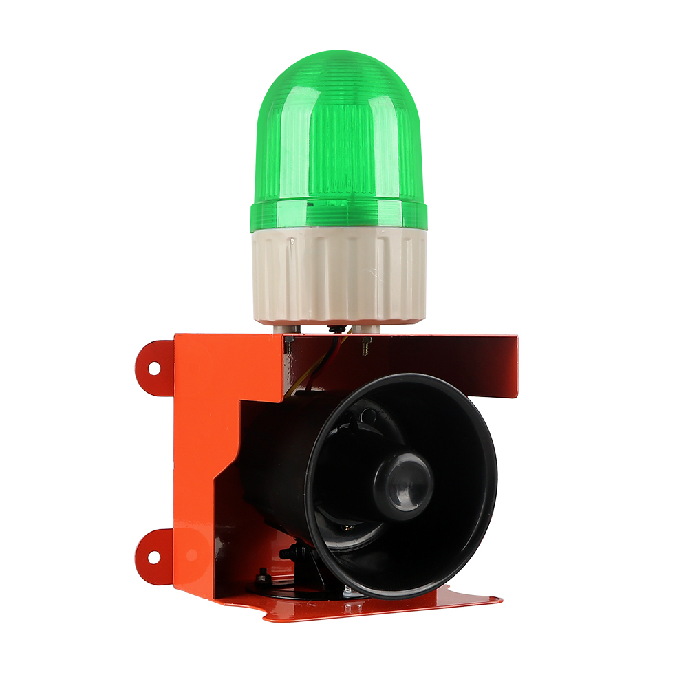 JZXF-H01 12VDC Home Office Security Alarm System with Horn Warning Rotating Light and Sound Security Solution IP54 Outdoor Use · image 5