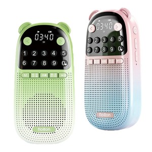 Mini máquina de aprendizaje E300, altavoz Bluetooth con ranura para tarjetas para niños, educación temprana, escucha en inglés, 3-6 años - Product Image 4