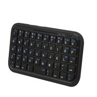 Keyboard Nirkabel BT 3.0 Isi Ulang Mini Tipis Ukuran Perjalanan Portabel 49 Tombol untuk Tablet Smartphone Ponsel