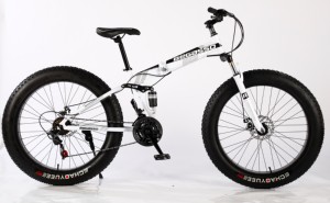 Vélo de montagne Fat Tire Snow <span class=keywords><strong>Biken</strong></span> 21 vitesses pour adultes, cadre en acier haute teneur en carbone, tout-terrain, hors route - Product Image 5