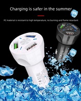Adaptateurs de chargeur de voiture universels 3 USB, charge rapide 3.0, charge rapide 18W, adaptateur de chargeur de voiture USB rapide pour téléphone Android