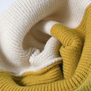 Gorro de Punto con Bloques de Color Cruzados Izquierdo y Derecho, Gorro Cálido y Frío con Protección para las Orejas para Adultos - Product Image 4