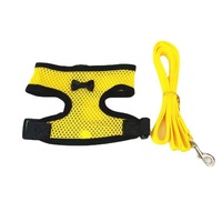 USMILEPET Petit harnais de poulet réglable en polyester pour animaux de compagnie Gilet d'entraînement confortable et respirant pour le poulet de Pâques