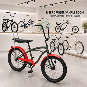 <span class=keywords><strong>Bicicleta</strong></span> de Paseo Urbana Negra, Estilo <span class=keywords><strong>Lowrider</strong></span>, Venta al por Mayor, con Piezas Resistentes a la Corrosión, Uso Duradero - Product Image 5