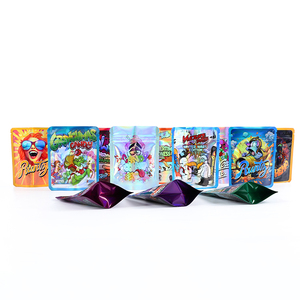New Product 3d Printed Exotic Die Cut Standing Pouch Packaging Child Proof <strong>3</strong>.5 g Mylar <strong>Bags</strong> with Game Boy Custom - Product Image 6