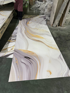 Panneaux en PVC imitation marbre, vente chaude en usine 2026, résistants à <span class=keywords><strong>l</strong></span>'eau, au feu et à la moisissure, avec fonction anti-humidité - Product Image 2