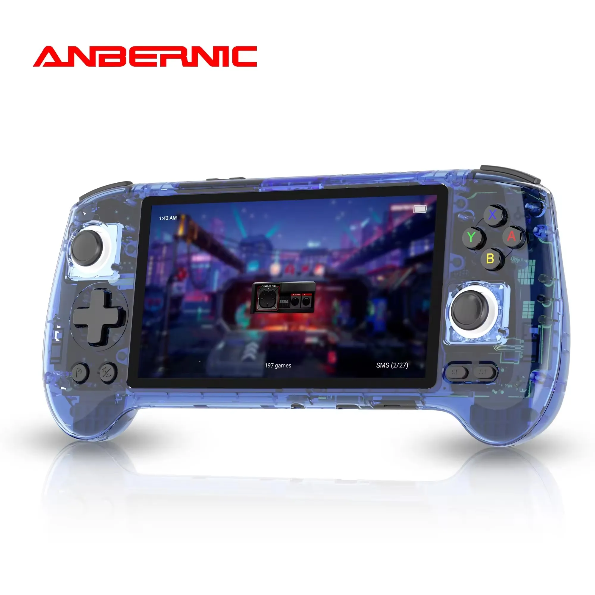 Anbernic 556 rg405v cầm tay trò chơi rg556 Retro Trò chơi giao diện điều khiển OLED chơi game máy nghe nhạc 5.inch màn hình chơi PS2 psp1 3DS