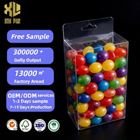 Boîtes d'emballage en plastique transparentes personnalisées, pliables, mini, transparentes, en PVC, en acétate, pour cadeaux