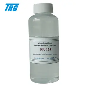 Marchio TRG a base d'acqua acrilico lattice alchidico poliuretano colla trasparente senza alogeni trasparente ignifugo FR-125 99% - Product Image 3