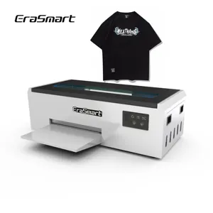 Erasmart A4 Impresora Mini Imprimante Portable Logo T-Shirt Printing Machine 20Cm Dtf Printer With Dtf Oven