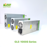 Module d'alimentation à découpage LYNN GLE-1000S-150V 1000W à sortie unique, refroidissement par ventilateur, large plage de tension, efficacité 91%, alimentation sans interruption
