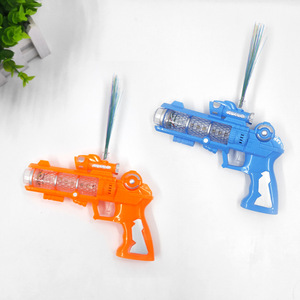 Pistola de proyección de fibra óptica eléctrica con sonido y luz para niños, pistola de juguete de plástico con pilas, unisex, de 5 a 14 años - Product Image 5
