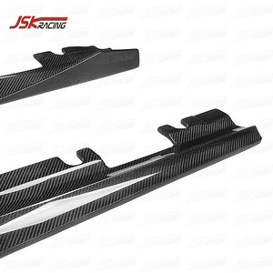 Faldones Laterales de Fibra de Carbono Estilo STYLE para CLA-CLASS W117 CLA220 250 260 CLA45 AMG 2013-2018 - Product Image 2