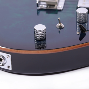 กีตาร์ไฟฟ้า Volgoa VLTL-02 ฮาร์ดแวร์ CR โครงสร้างแบบ Bolt-on คอและฟิงเกอร์บอร์ดทำจากไม้เมเปิลอบ - Product Image 5