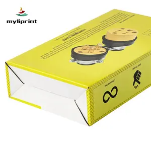 Myliprint flacone cosmetico cartone stampato personalizzato olio da barba olio di CBD flacone contagocce olio essenziale imballaggio scatole di carta cosmetica