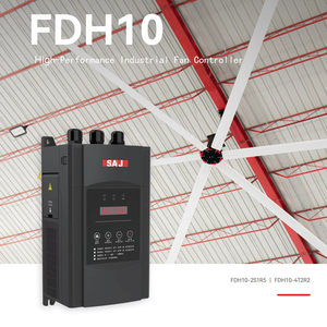 Saj Vfd Industriële Ventilator Controller-Hoge Prestaties 220V Enkele Fase 1.5kw Variabele Frequentie Drive Ip20 Bescherming Rs485 Voor - Product Image 1