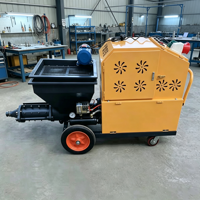 Machine professionnelle de projection de mortier 380V 6MPa pour le revêtement de tunnels et la réparation de fondations