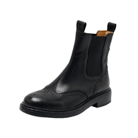 Bottes mi-mollet élastiques bicolores pour femmes, semelle extérieure en caoutchouc, légères, confortables et respirantes pour l'hiver/le printemps