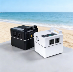 LiFePO4 Portable Power Station Safety <b>Solar</b> <b>Generator</b> 300W Pure Sine Wave Type C <b>Solar</b> Panel for Camping - Product Image 2