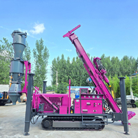 Machine de forage à circulation inversée montée sur chenilles pour l'extraction de minerai de roche dure