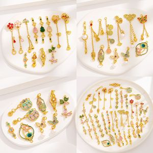 NANTONG Traditional Chinese Style Gold Plated <b>Copper</b> Chain DIY Jewelry Accessory For <b>Bracelet</b> Making - Product Image 4