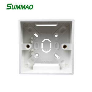 SUMMAO 86 tipo interruttore a parete presa scatola Base di giunzione in PVC ritardante di fiamma scatola inferiore scatola montata sulla parete - Product Image 1