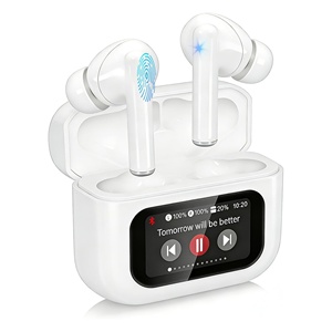Professional TWS Air G01 In-Ear Sports Earbuds <b>Wireless</b> ANC Noise Cancellation TWS Earbuds LED Digital Display Battery Indicator - Product Image 1