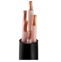 Kupfer-Stromkabel PVC-Isoliert 5-adrig 70mm 0,6 KV YJV Modell für Gebäude