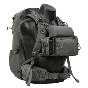 Bolso de pecho de nailon Gaf500d con cierre magnético y correa desmontable para almacenamiento de telémetro de caza, verde, unisex - Product Image 5