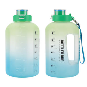 Jarra de Agua Deportiva de Plástico de Gran Capacidad de 1.5l con Degradado de Color, Libre de BPA, con <span class=keywords><strong>Horario</strong></span>, Venta al por Mayor - Product Image 3