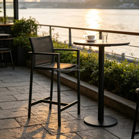 Tabouret de comptoir et tabouret de bar en aluminium durable sur mesure pour l'extérieur