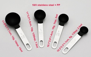 Cuillère à mesurer 8 pièces Gadgets <span class=keywords><strong>de</strong></span> cuisine Tasses à mesurer et cuillères pour la cuisine et la pâtisserie - Product Image 5