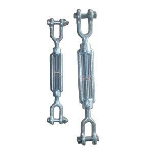 DIN1480 Thả Rèn Cáp Turnbuckle Với Hàm Và Hàm Rigging Phụ Kiện Phần Cứng Đức Loại Mạ Kẽm Dây Rope Turnbuckle - Product Image 1