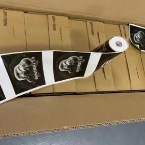 Rouleau de papier thermique à ultrasons Unifon haute brillance UPP 110HG 110S pour imprimante, blanc pur, haute douceur, examen médical - Product Image 6