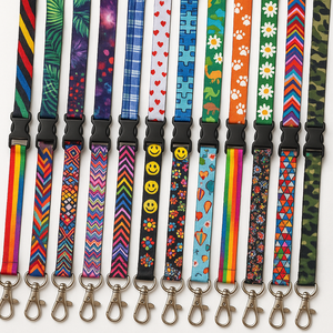 Factory Custom High Quality Cute Cartoon Anime Neck <strong>Lanyard</strong> Bulk Promotional Polyester <strong>Lanyards</strong>
