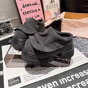 Zapatos Retro Estilo Británico con Plataforma, Novedad 2026, Mocasines de Moda con Punta Cerrada y Suela Gruesa, Personalizados y Versátiles - Product Image 2