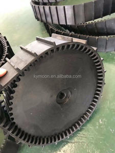 Silla de Ruedas Robótica Pequeña con Materiales Ligeros, Orugas de Goma, Silla de Ruedas con Orugas de Goma Triangulares - Product Image 3