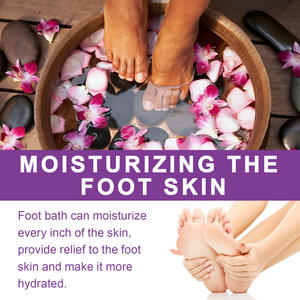 Té verde aromático Baño de pies Sal Nutrición para la piel Alivio del estrés Perfecto para el cuidado de los pies de spa en el hogar - Product Image 2