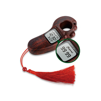 Nouveau Compteur de Prières Électronique Intelligent Tasbih en Forme d'Anneau avec Lumière LED pour Musulmans - Compteur de Zikir Tasbih Lumineux