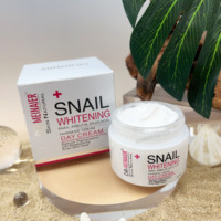 Crème Visage à l'Escargot DR.MEINAIER 50g, Crème Anti-Taches, Crème Blanchissante, Hydratante, Réparatrice, Nourrissante, Crème de Jour