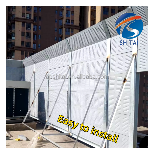 Easy to Install Highway Sound Barrier