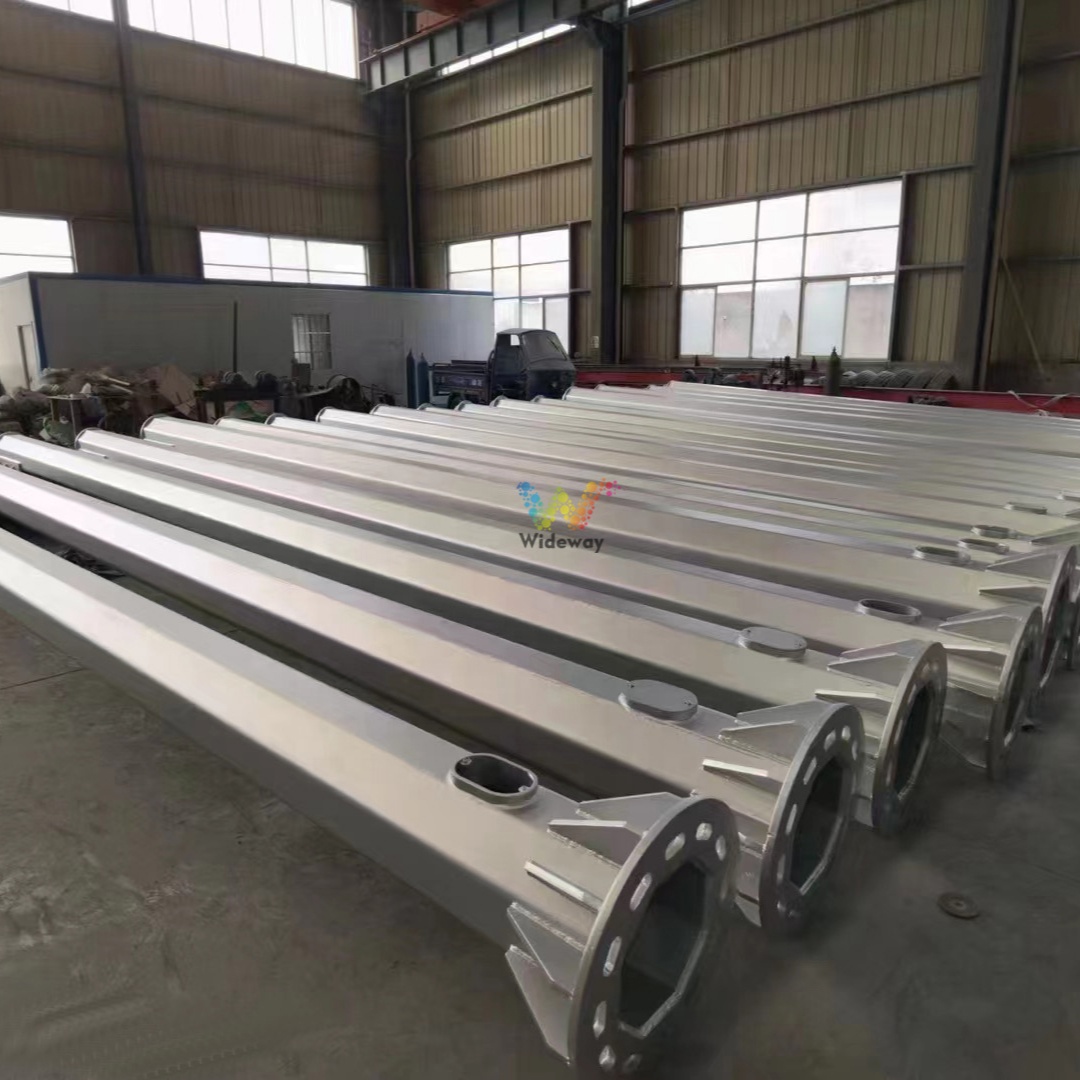 На открытом воздухе изготовленное на заказ 6-12 месяцев, принцесса, вечеринка, одиночная и двойная рукоятка Солнечный уличный фонарный столб из оцинкованной стали движения фонарный столб