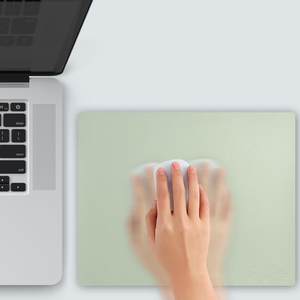 Tapis d'ordinateur portable antidérapant YY Factory, tapis de <span class=keywords><strong>souris</strong></span> en cuir PU, tapis de bureau personnalisé - Product Image 3