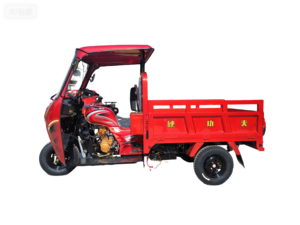 Triciclo semicerrado <span class=keywords><strong>de</strong></span> gasolina Kungfu Dragon-Ba <span class=keywords><strong>de</strong></span> 150cc, capacidad <span class=keywords><strong>de</strong></span> carga <span class=keywords><strong>de</strong></span> 350 kg, triciclo <span class=keywords><strong>motorizado</strong></span> <span class=keywords><strong>de</strong></span> 3 ruedas con caja <span class=keywords><strong>de</strong></span> 1.6x1.1x0.3m para uso agrícola - Product Image 1