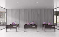 Bureau de formation moderne, mobile et réglable en hauteur, table pliable pour personnel avec design breveté