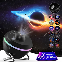 Nuevo Producto: Lámpara de Proyección HD Space Ball, Lámpara de Ambiente con Patrones Dinámicos para Dormitorio, 13 Películas, Lámpara de Atmósfera BLE, Luces Nocturnas de Cielo Estrellado