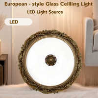 Plafonnier LED moderne européen 6000K CCT corps en plastique pour chambre salon balcon hôtel allée Jane éclairage de la chambre
