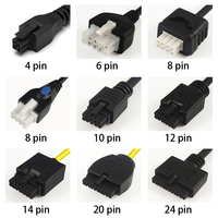 كابل molex micro-fit المخصص, كابل Molex Micro-fit ، مصبوب ، مع قالب مصغر ، مناسب لـ 3.0 Series 2 3 4 6 8 10 12 14 20 24 دبوس ، سلسلة ، 2 3 4 6 8 10 ، 14 ، 24 دبوس