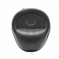 Sac de rangement noir en gros pour casque, étui portable pour écouteurs Bluetooth, pochette zippée en PU pour accessoires 3C
